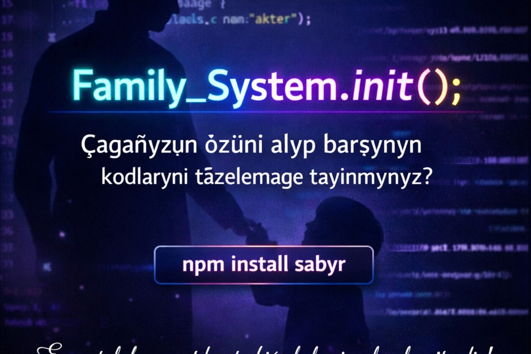 Maşgala 2.0: Çaganyň Şahsyýet Kodlaryny Programmirlemek we Optimizasiýa Etmek